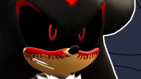 Halloween Special Shadow VS Sonic EXE (Sprite Animation)_哔哩哔哩_