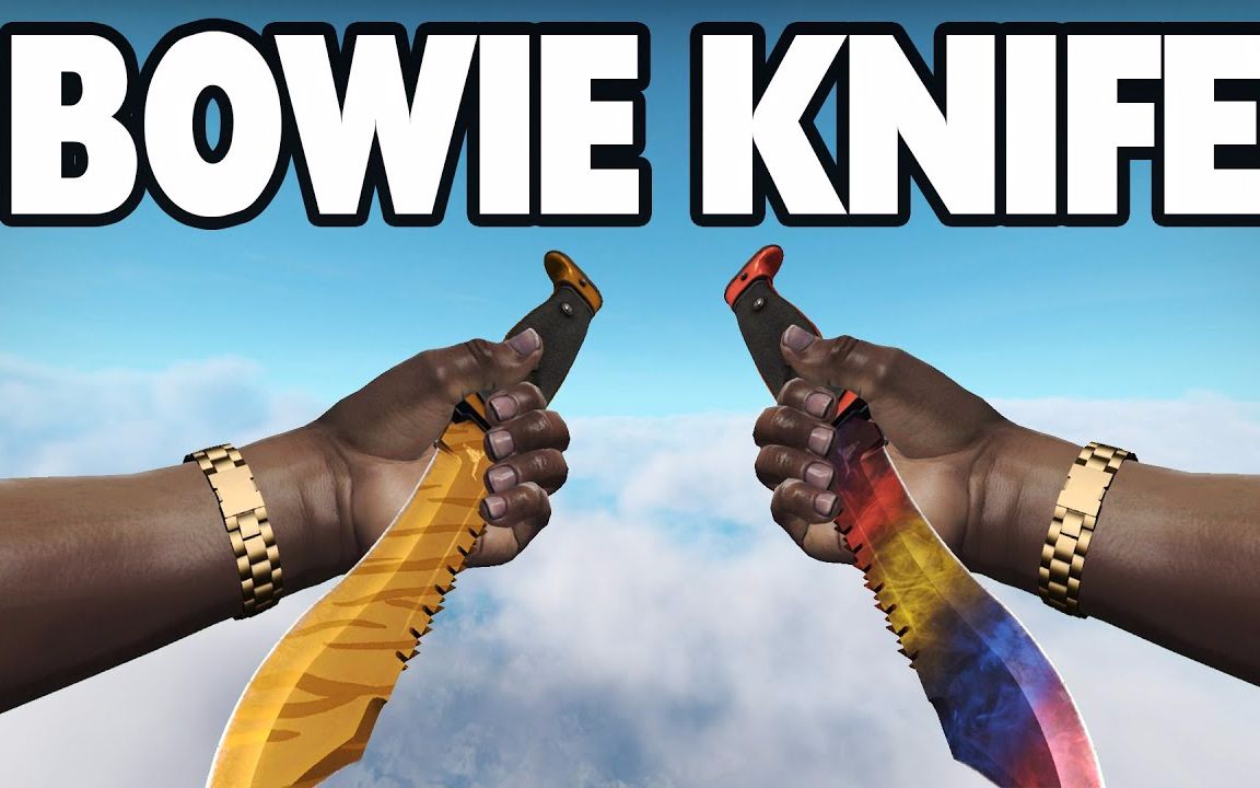 csgo全皮肤鲍伊猎刀全皮肤预览