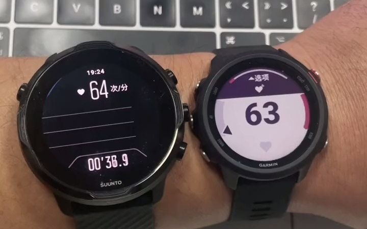 回复的评论颂拓7和佳明245心率对比