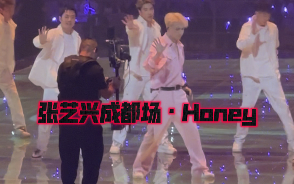 20231118 張藝興演唱會成都場 honey正面cut