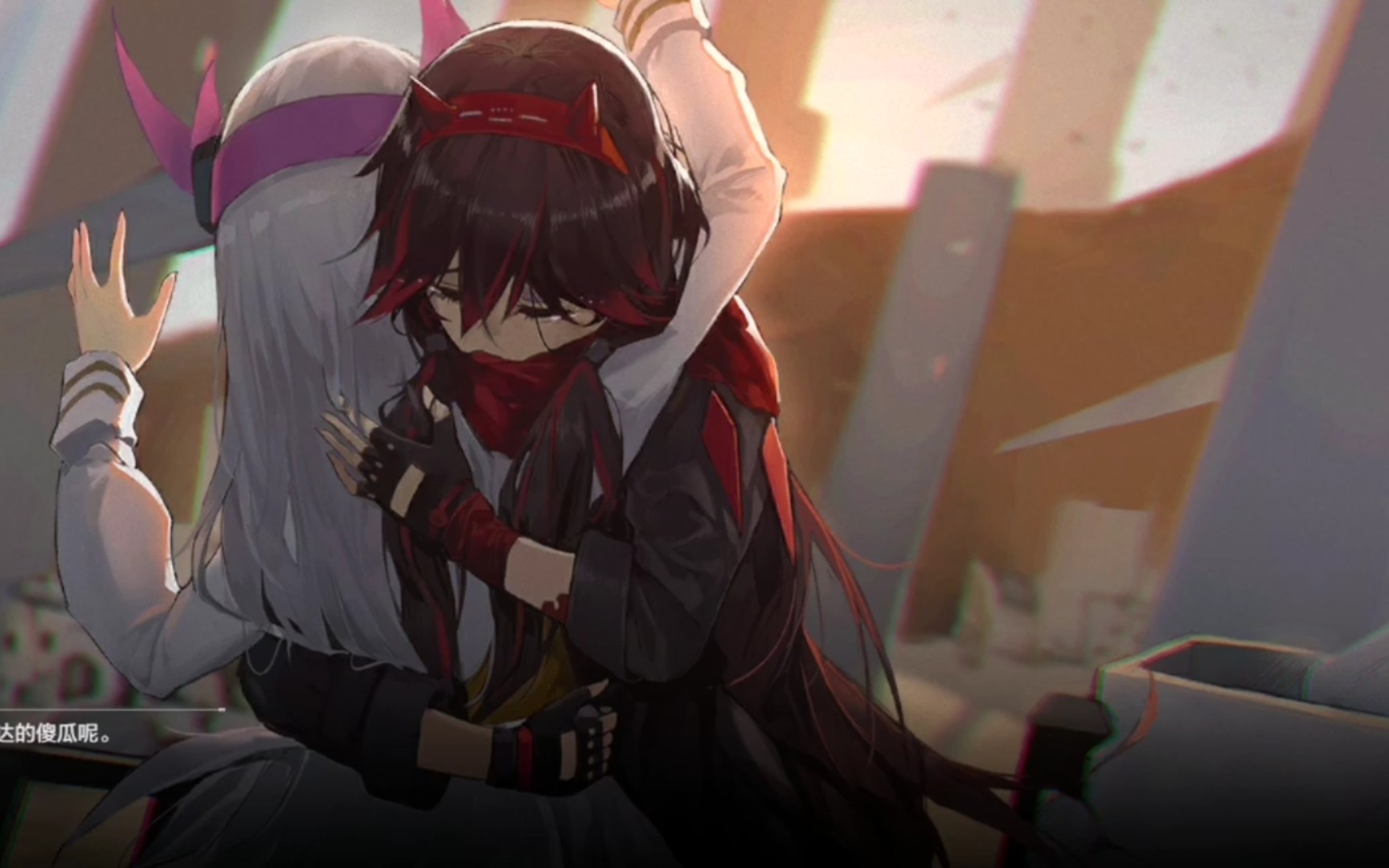 【战双】灰鸦小队3人无伤6攻6血母体