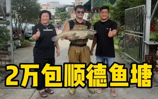今天花2万包5000斤的鱼塘，塘主的举动让人暖心
