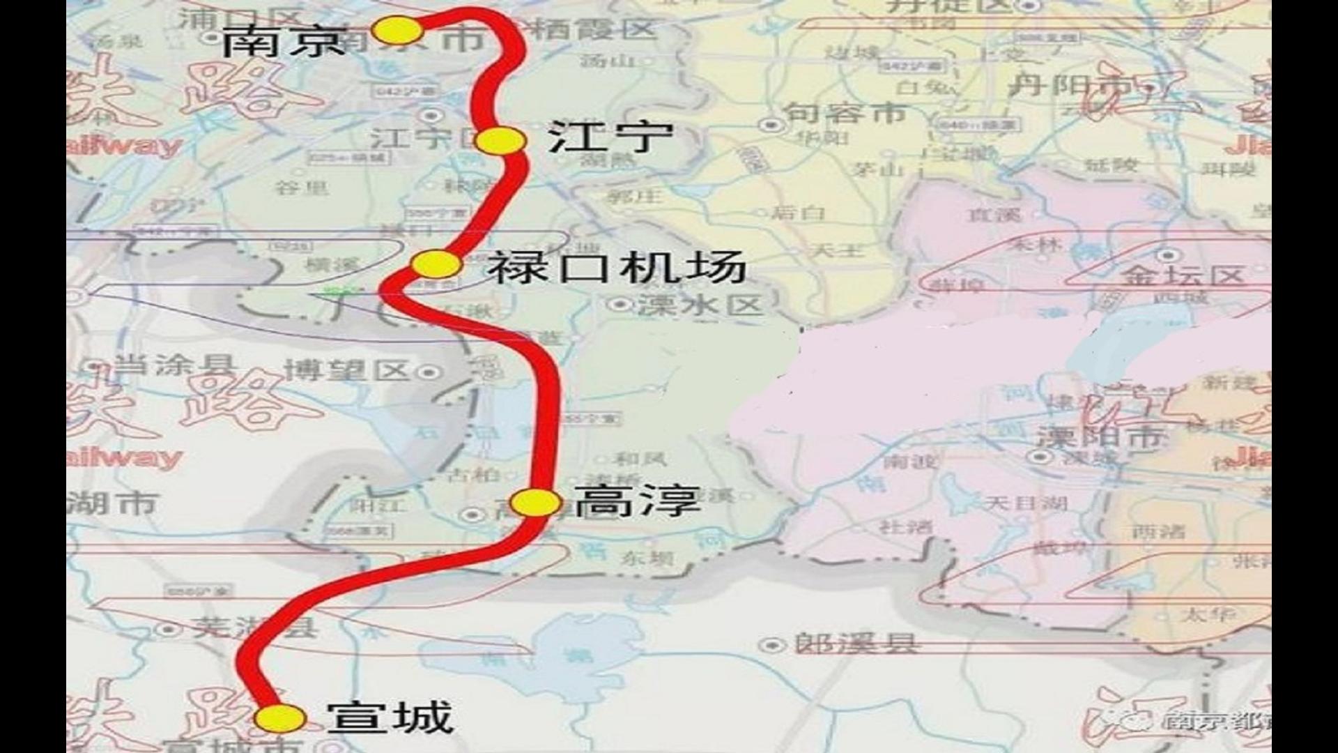 宁宣城际铁路,苏皖新通道