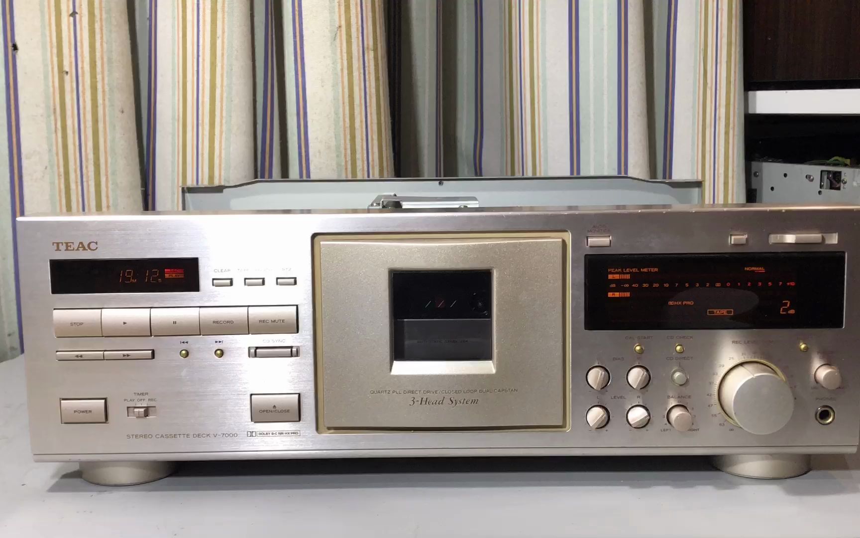 teac v-7000三磁头卡座试录 够钟(周柏豪)