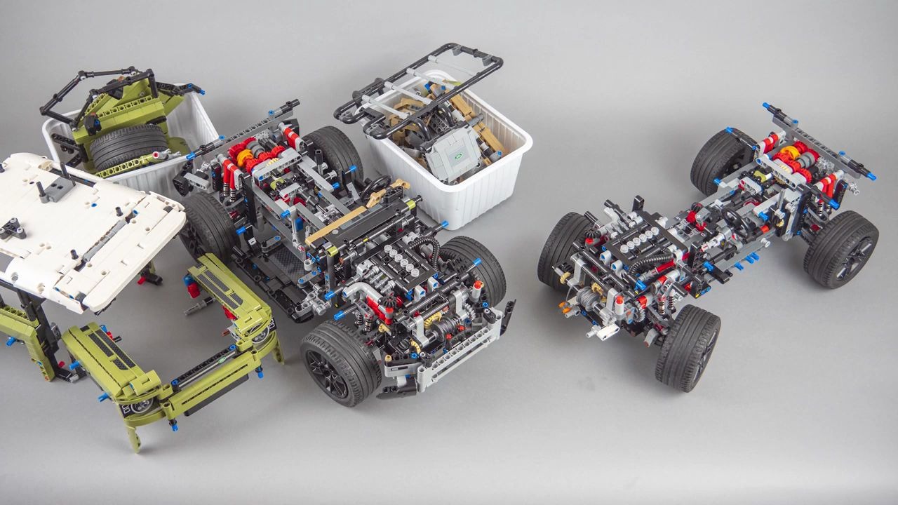 乐高科技路虎landroverdefender42110终极维修指南
