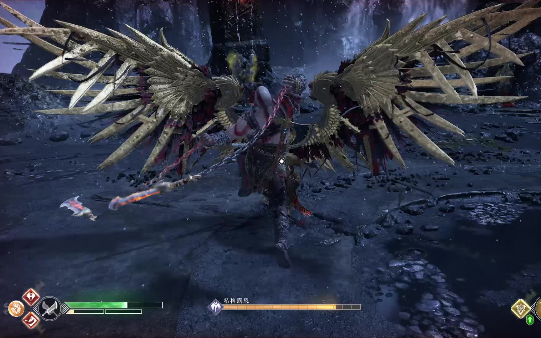 战神god of war boss战-女武神女王_哔哩哔哩 (゜-゜)つロ 干杯~-bili