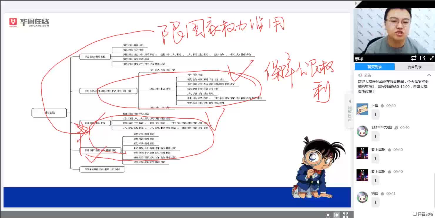 [图]2022年华图国考省考公务员社会招警警校-公安专业基础知识警享班-第一期华图在线 罗岑团队-行政法-人民警察法-宪法-刑诉-民诉等002-法理学-1