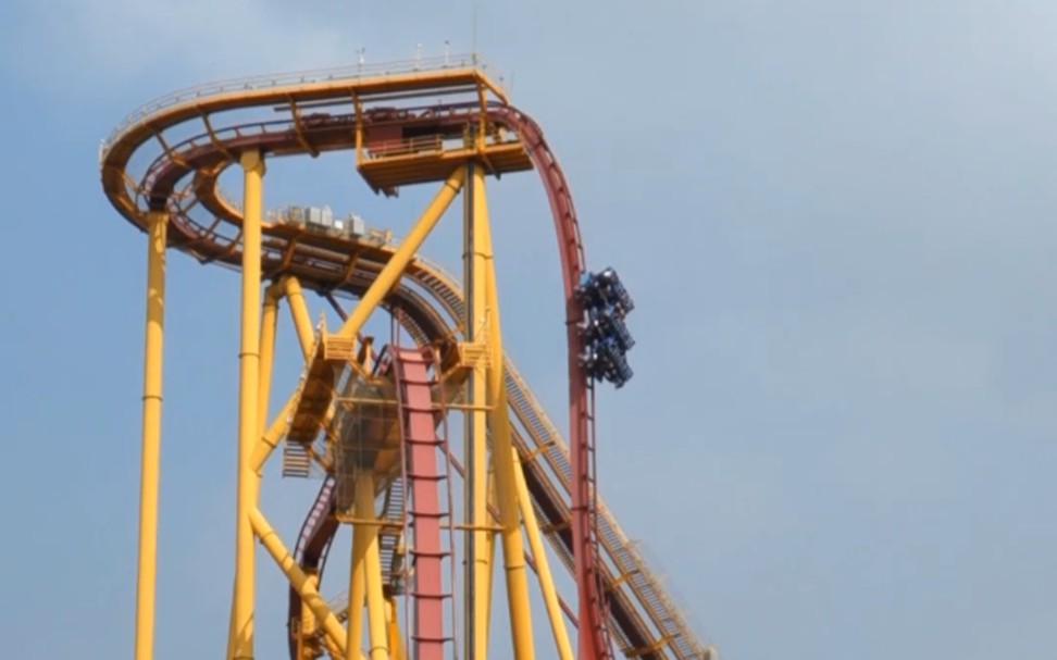 广州长隆垂直过山车 多视角