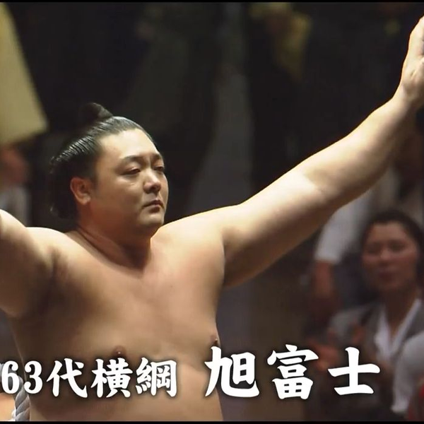 大相撲第63代横綱 旭富士関 手形 すすむ