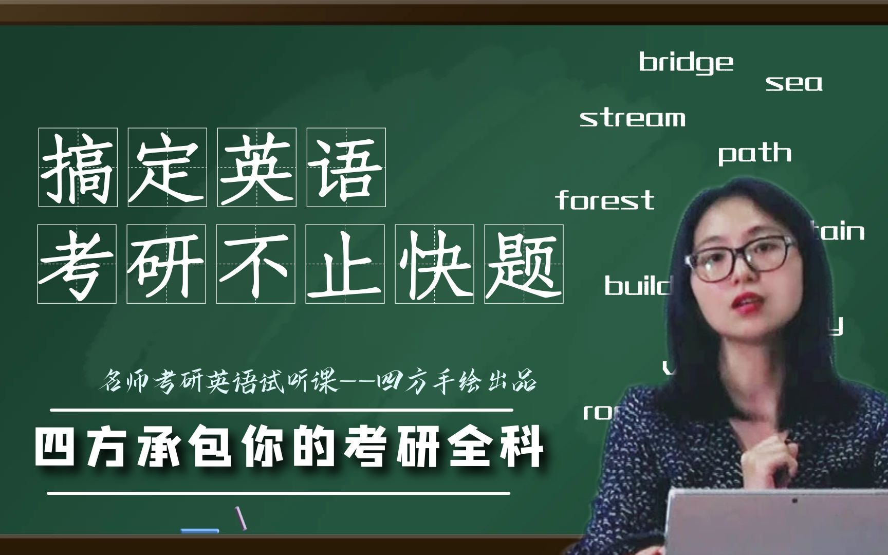 考研英语名师试听课|考研不止快题,四方带你搞定考研英语,一站式省心解决你的考研全科,考研来找四方就对了哔哩哔哩bilibili