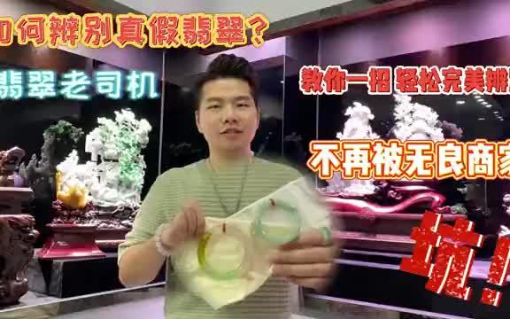 如何辨别真假翡翠?吕布教你“这2招”,既简单又实用!哔哩哔哩bilibili