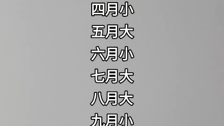 2024年农历大小月情况:正月小,二月大,三月小,四月小,五月大,六月小,七月大,八月大,九月小,十月大,十一月大,十二月小.哔哩哔哩bilibili