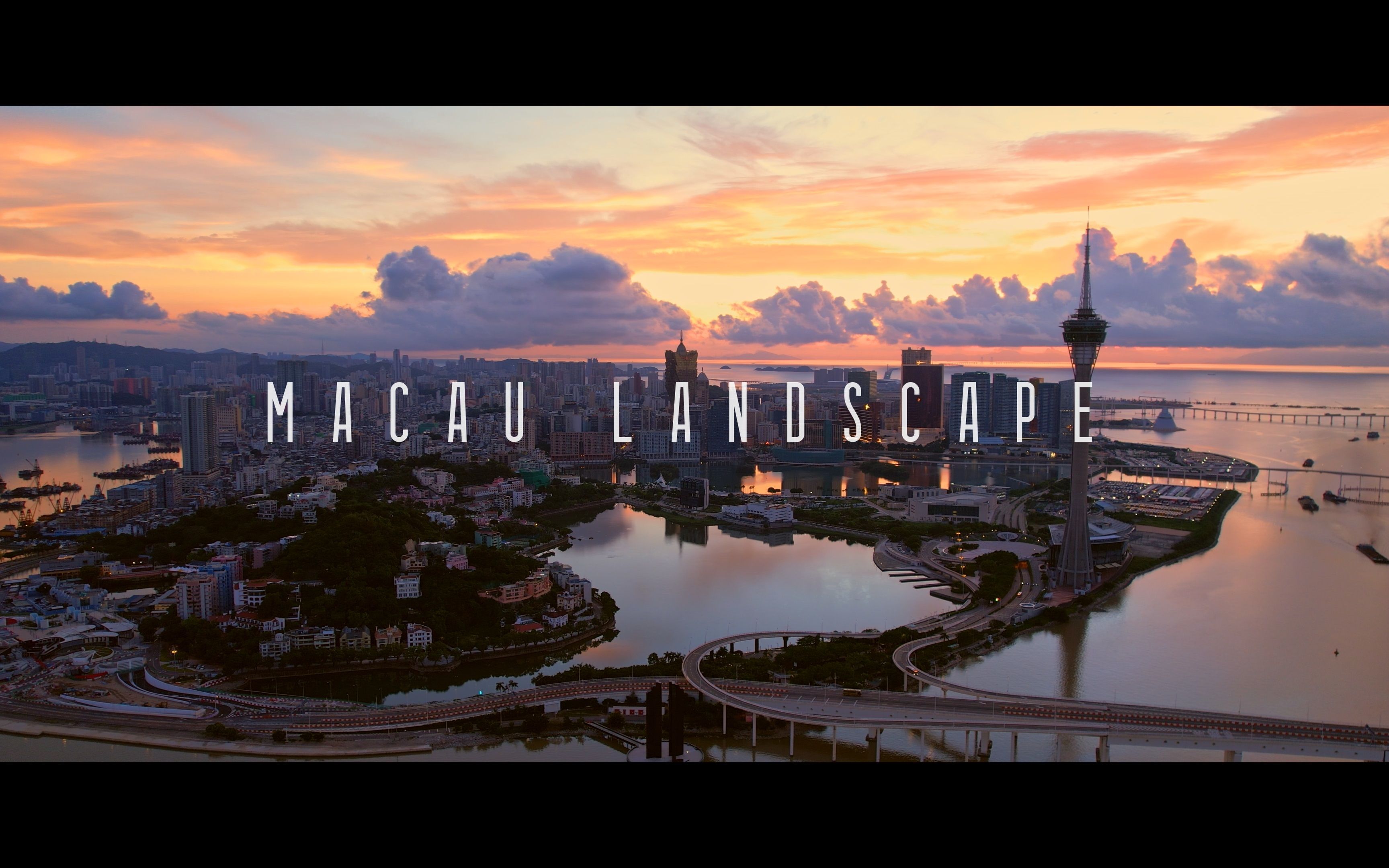 【4K/风景系列】澳门航拍风景 Macau Landscape 2022哔哩哔哩bilibili