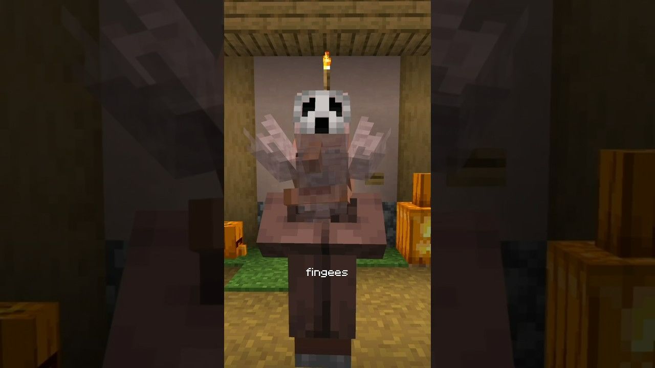 【Fingees】我为Minecraft加入了不给糖就捣蛋我的世界