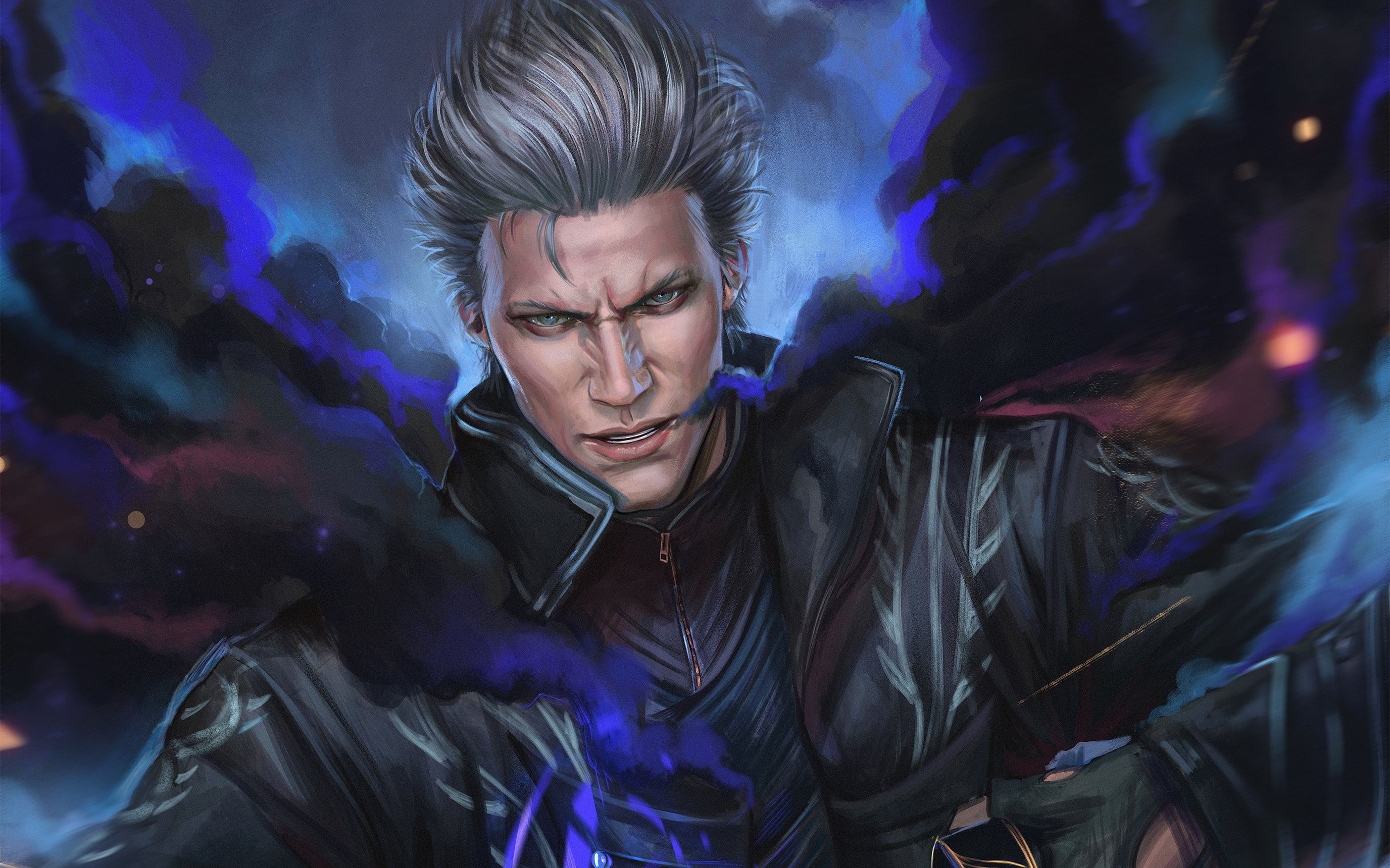 dmc5 维吉尔 dmd 序章 敌全灭 no damage s rank_哔哩哔哩 (゜-゜)つ