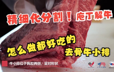 [图]【肉品切割】去骨牛小排的多样化分切应用！