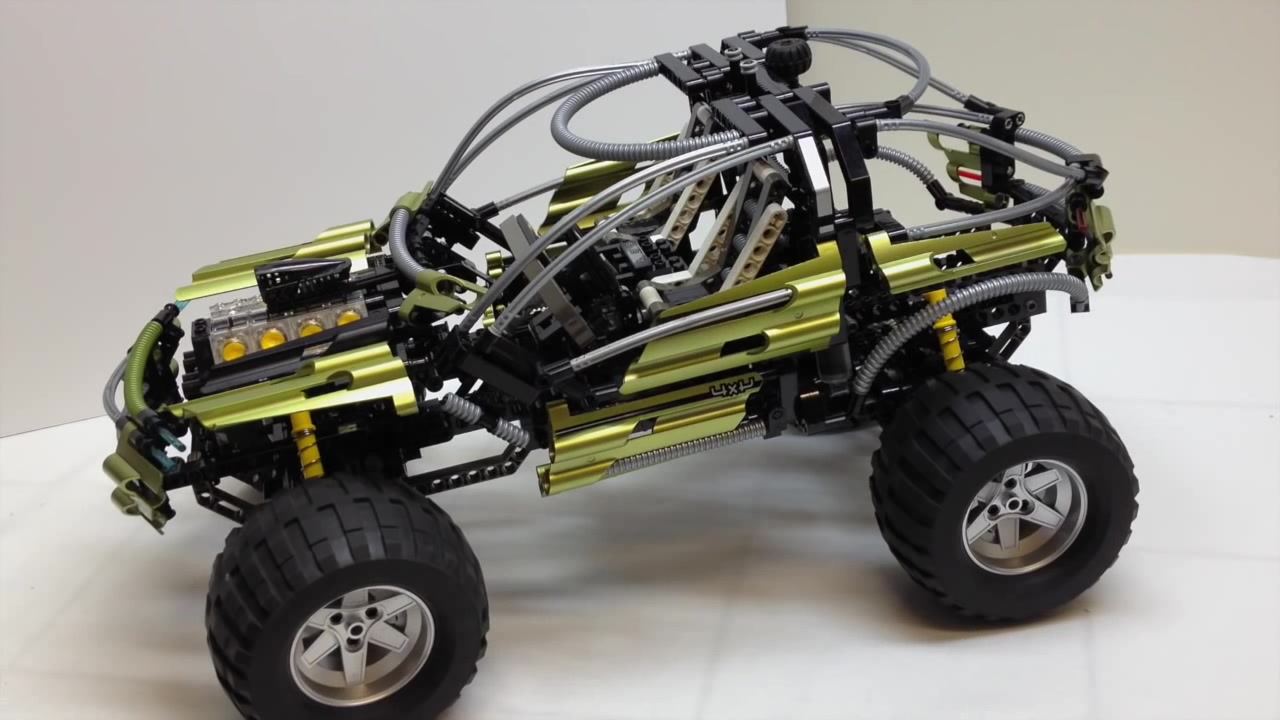 樂高科技系列 lego technic 8466 4x4 off-roader 四驅越野車 點評