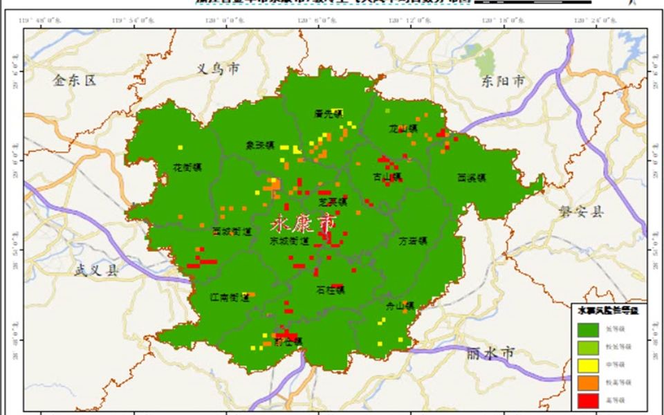 基于模板的自然灾害气象风险灾害普查制图哔哩哔哩bilibili