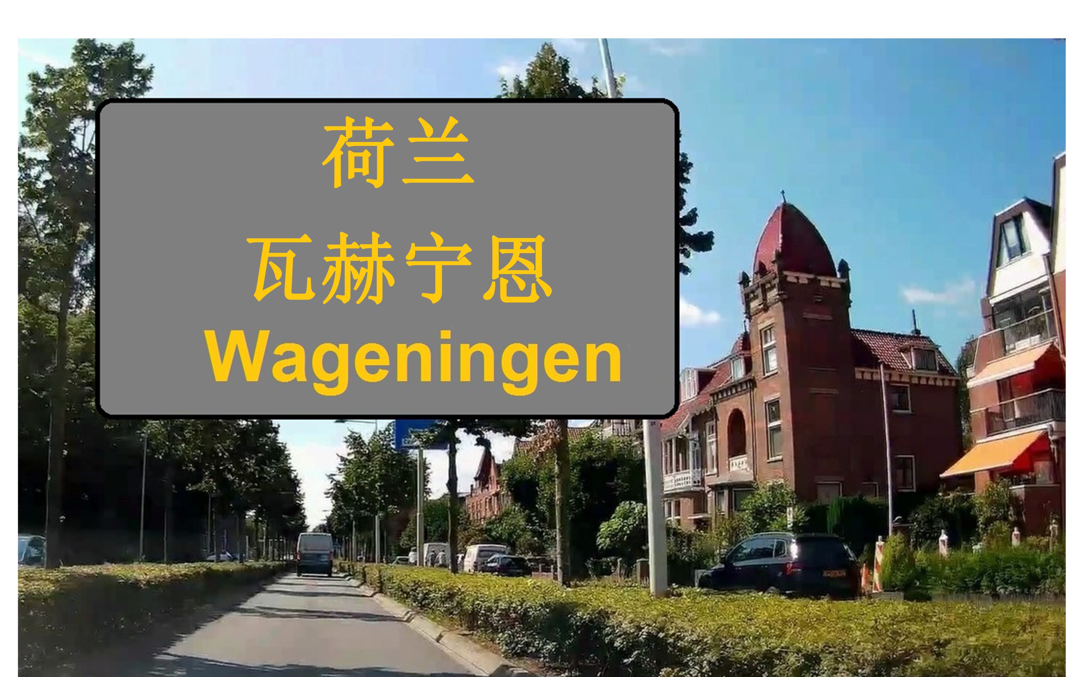 荷兰 瓦赫宁恩 Wageningen哔哩哔哩bilibili