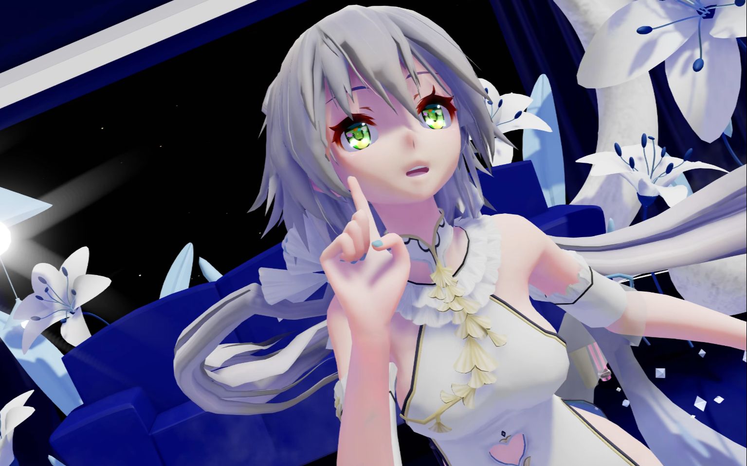 "测一测你阳了吗"【洛天依/杏辞/4k】心跳光谱