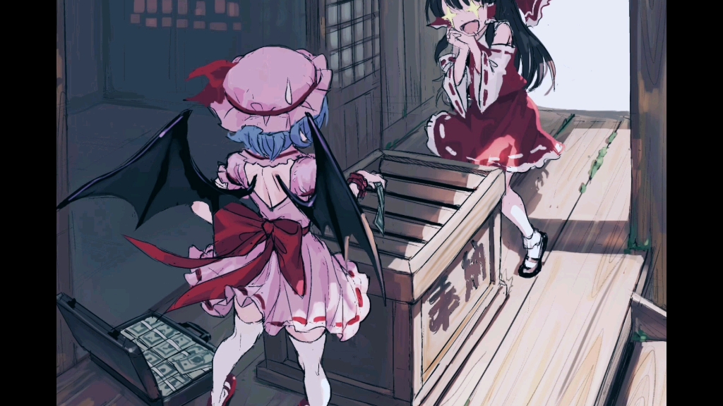 灵梦与魔理沙