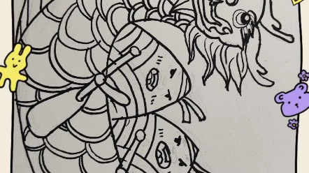 彩铅-端午赛龙舟