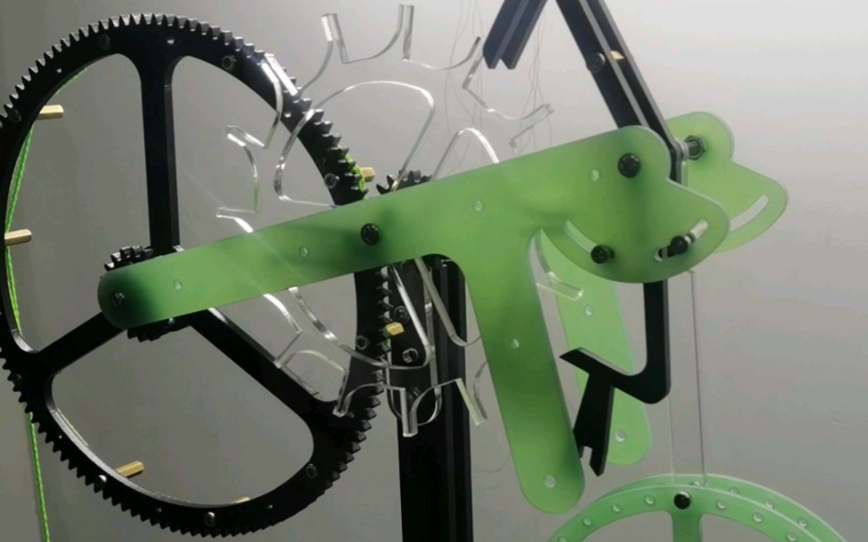 降低频率后的摆锤式擒纵机构