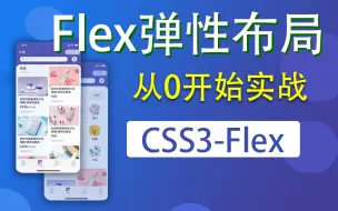 Descargar video: 【零基础入门】前端Flex移动端弹性布局（从0开始）CSS3-Flex小白入门级教程（WEB前端/Flex布局/CSS3/实战/完整/开发）S0026