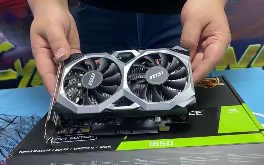 吃鸡显卡 特价开车价 1699 微星msi万图师gtx1650 ventus xs4goc电竞