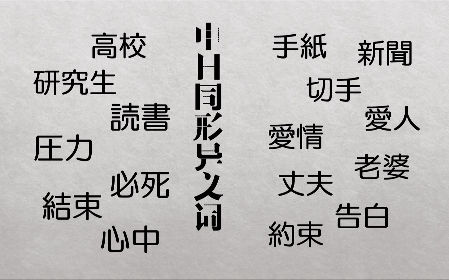 中日意思不同的汉字词100个哔哩哔哩bilibili