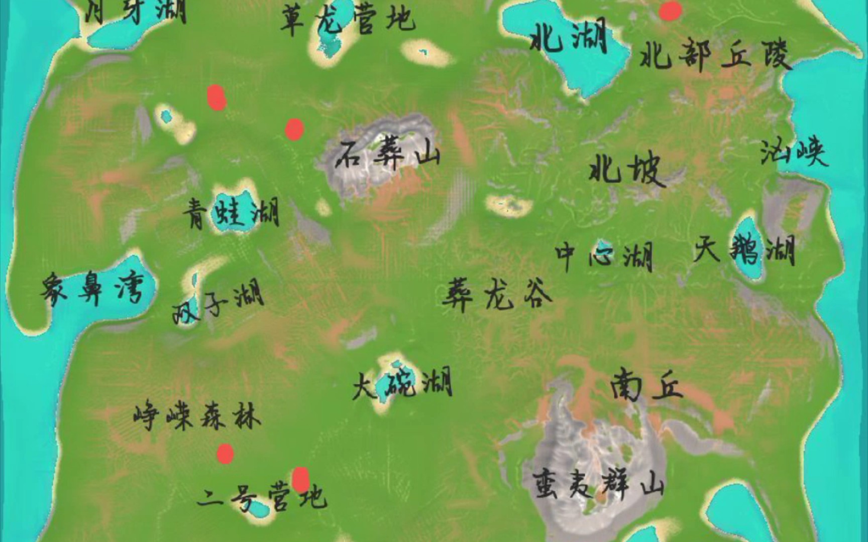 侏罗纪岛新地图——侏罗纪海岸