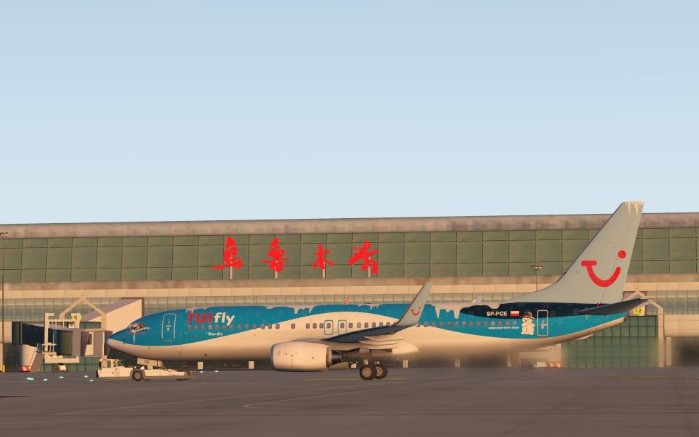 【xplane11】TUIfly 738 西宁→乌鲁木齐 飞行花絮哔哩哔哩bilibili