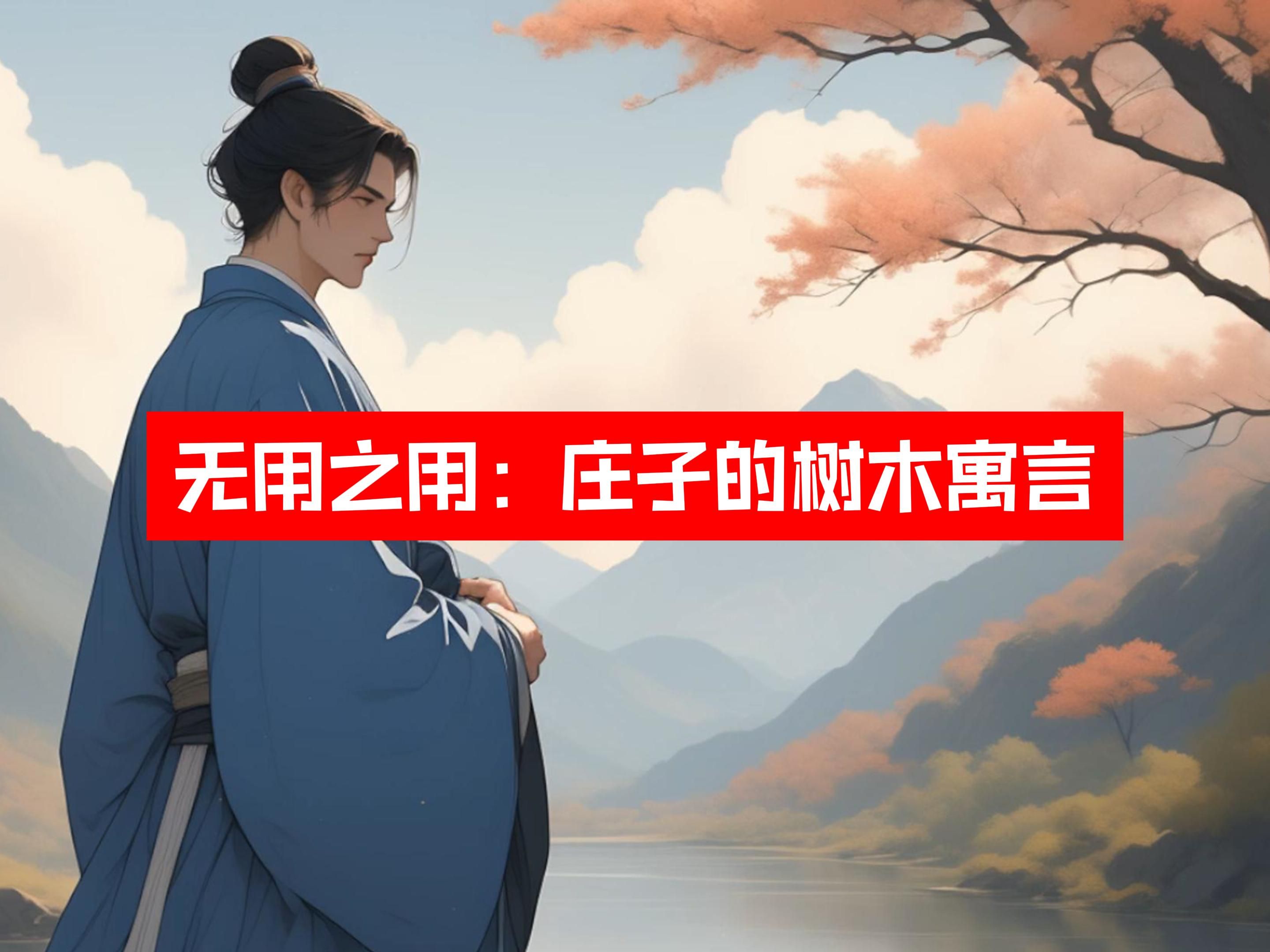 无用之用出自庄子