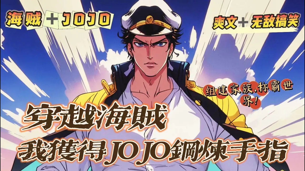 𐟔壀JOJO爽文】《我在海贼世界获得钢炼手指》𐟒姬챱50章节:我在海贼世界意外得到JOJO里钢链手指的力量,组建属于自己的家族势力,彻底颠覆...