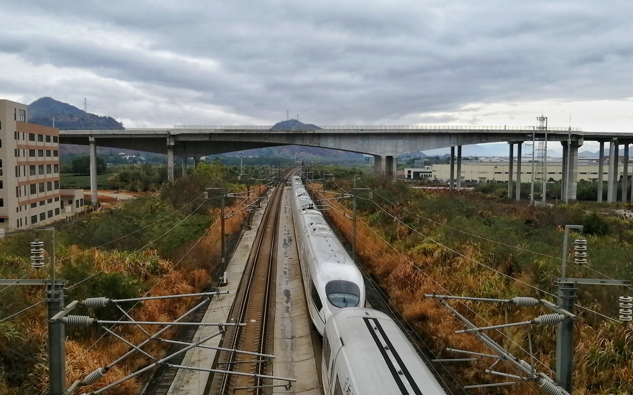 【武广高铁】高铁弯道小拍(暗示点赞关注)