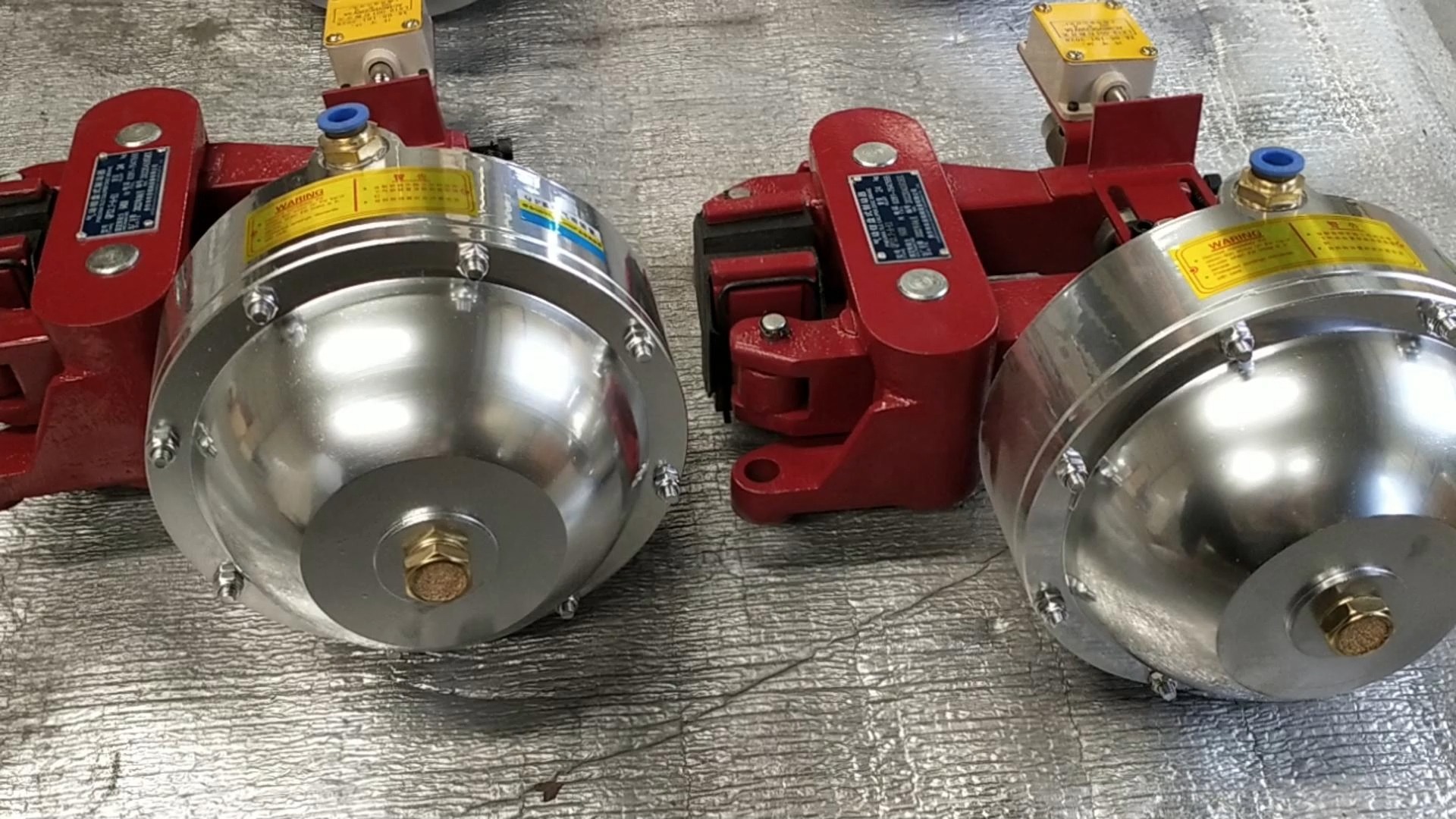 qp气动盘式制动器结构紧凑,造型美观