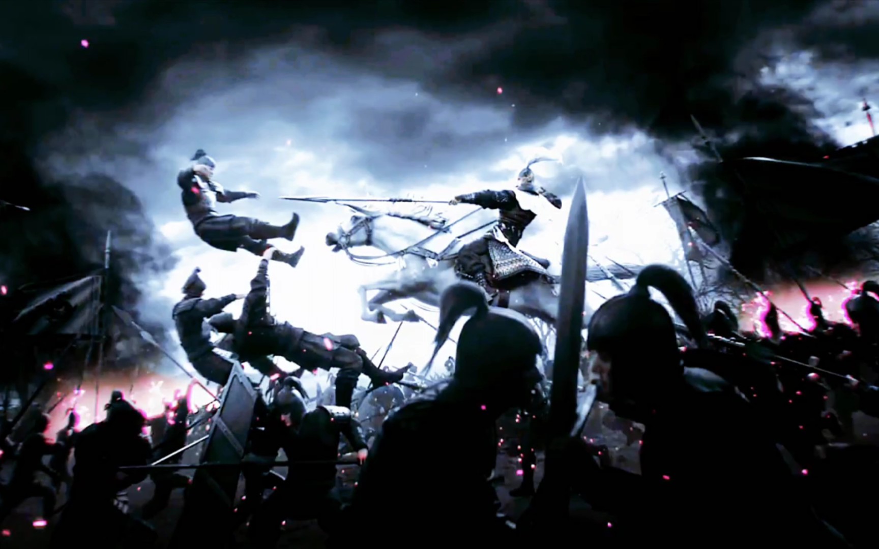 为浩然挽天倾者有三,剑气长城的剑光,北俱芦洲的侠气,还有我大骊三十