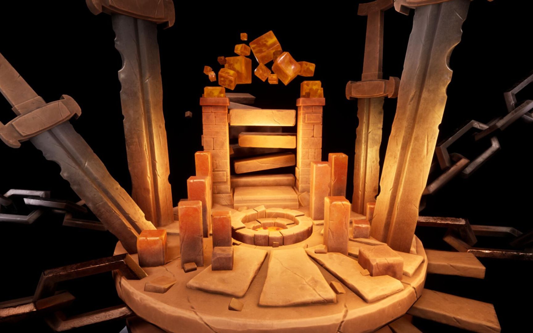 铸剑台打造的王座