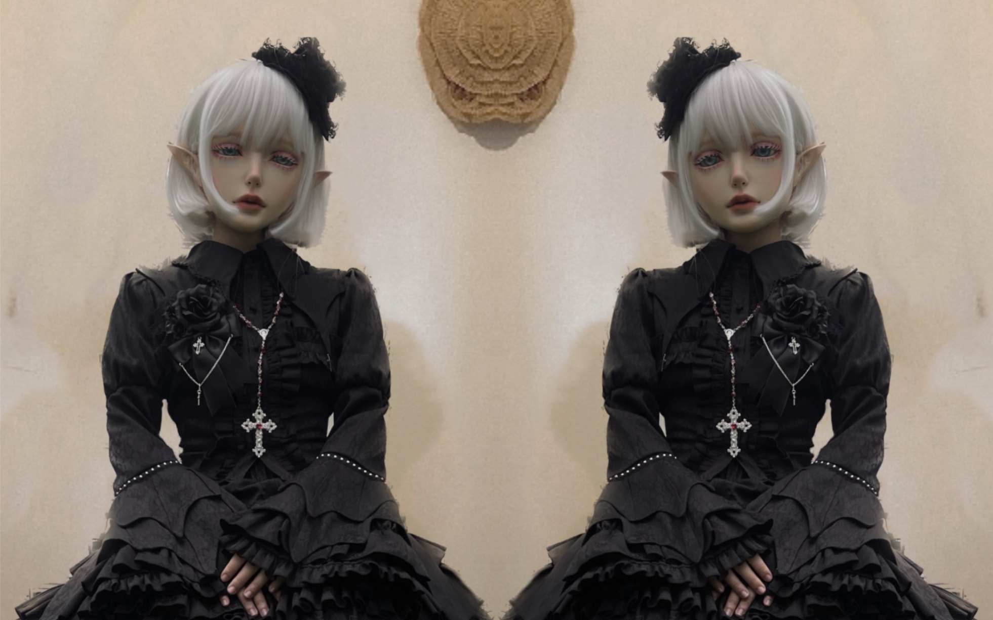 【哥特】万圣节穿什么之纯黑魔女