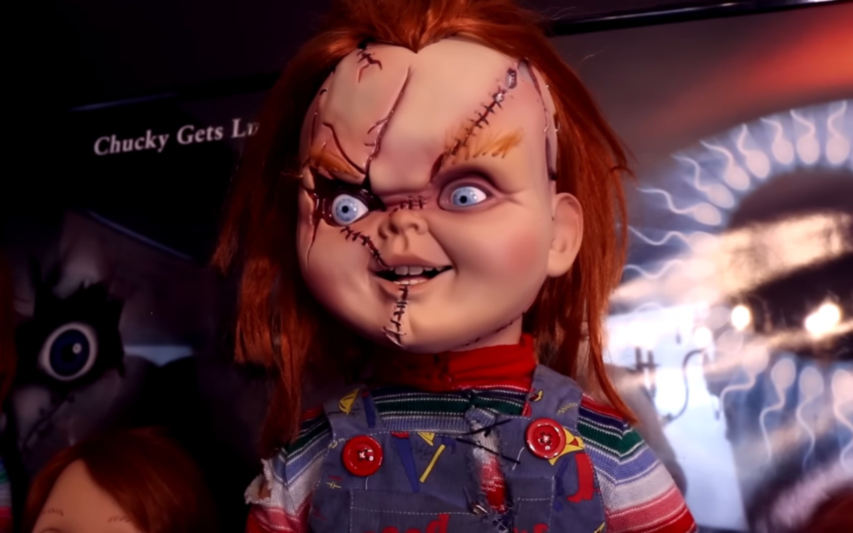 [图]【鬼娃回魂】NECA刀疤脸chucky1:1娃娃开箱测评