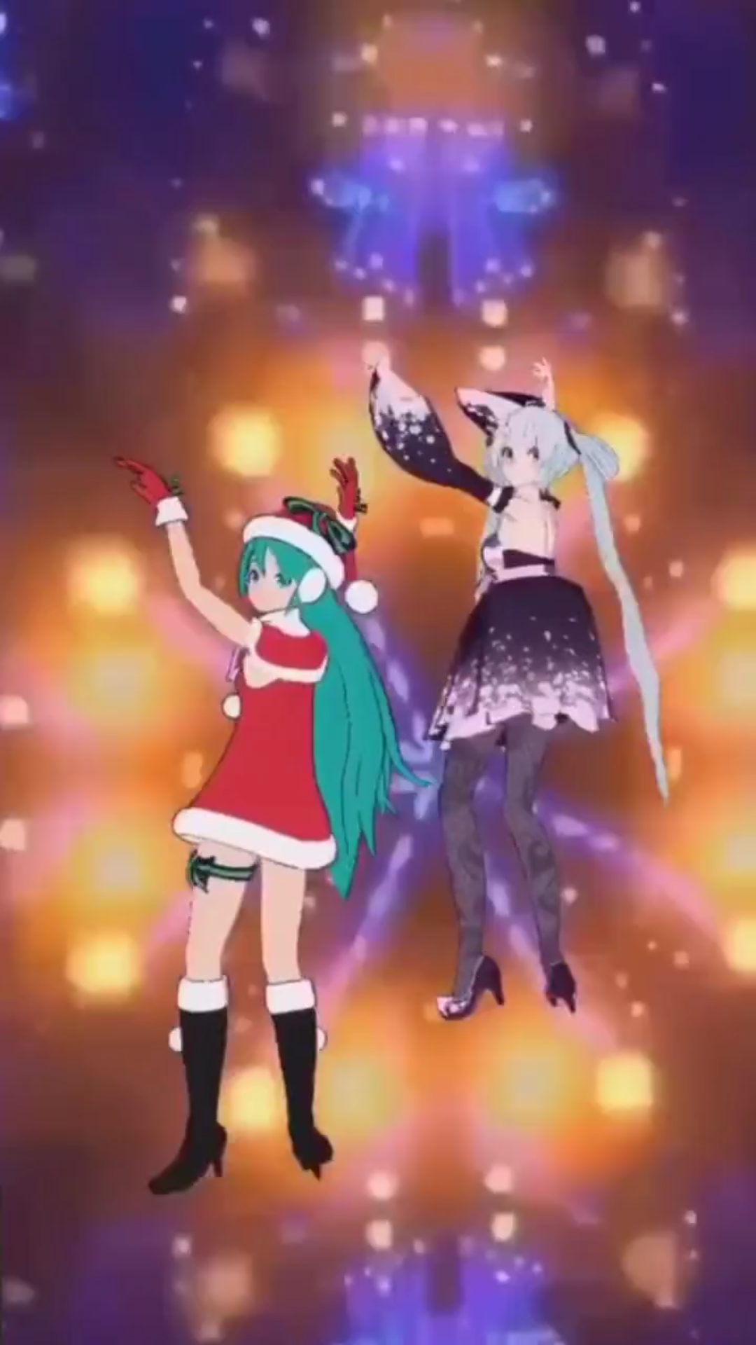 初音未来用极乐净土舞蹈跳少年壮志不言愁