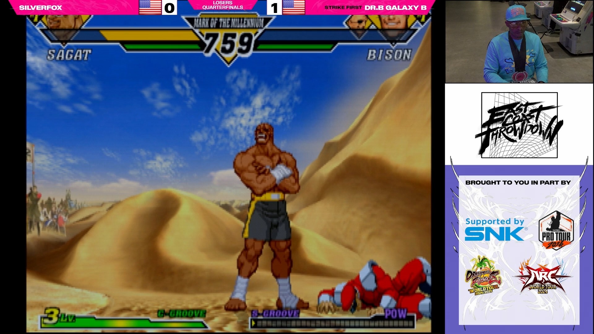 [图][搬运]20241013 East Coast Throwdown 2024 - Capcom vs. SNK 2 Top 8