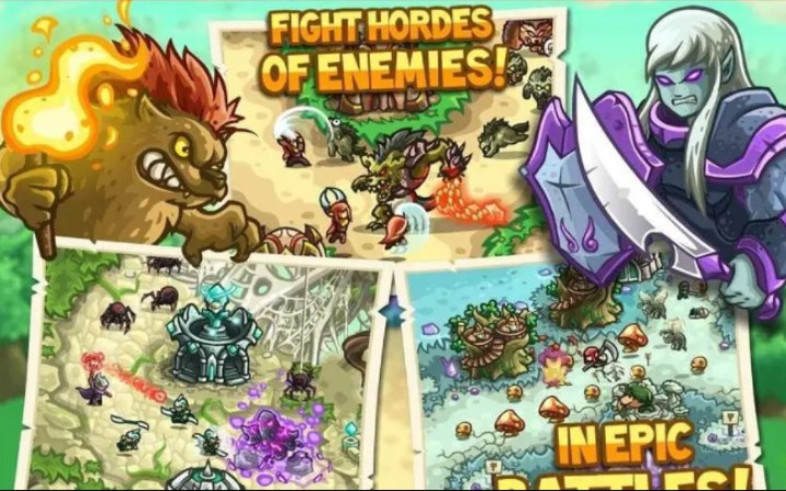 王国保卫战3:起源(kingdom rush three):全游戏流程解说游戏进程.王国保卫战游戏实况