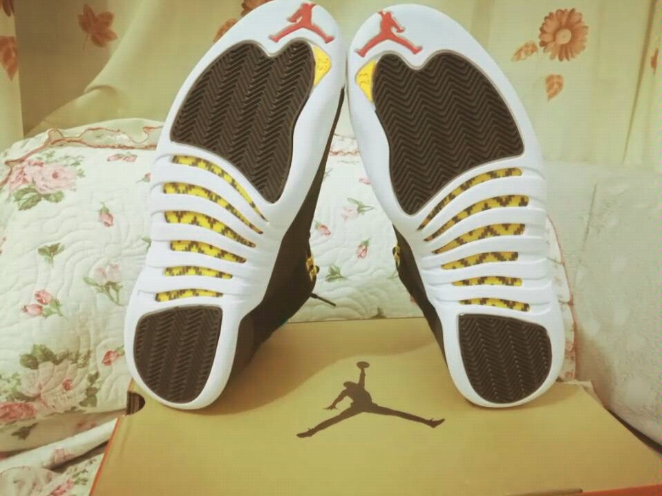 新入手大碳板!aj12就是香!