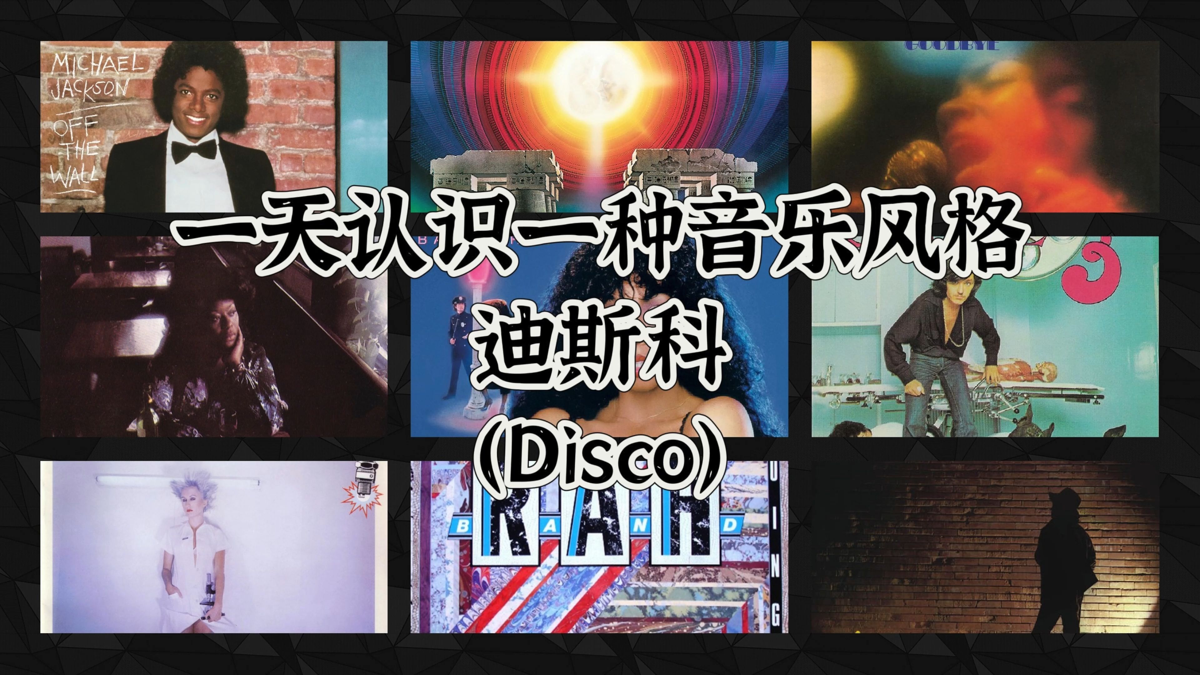 一天认识一种音乐风格  迪斯科(Disco)哔哩哔哩bilibili