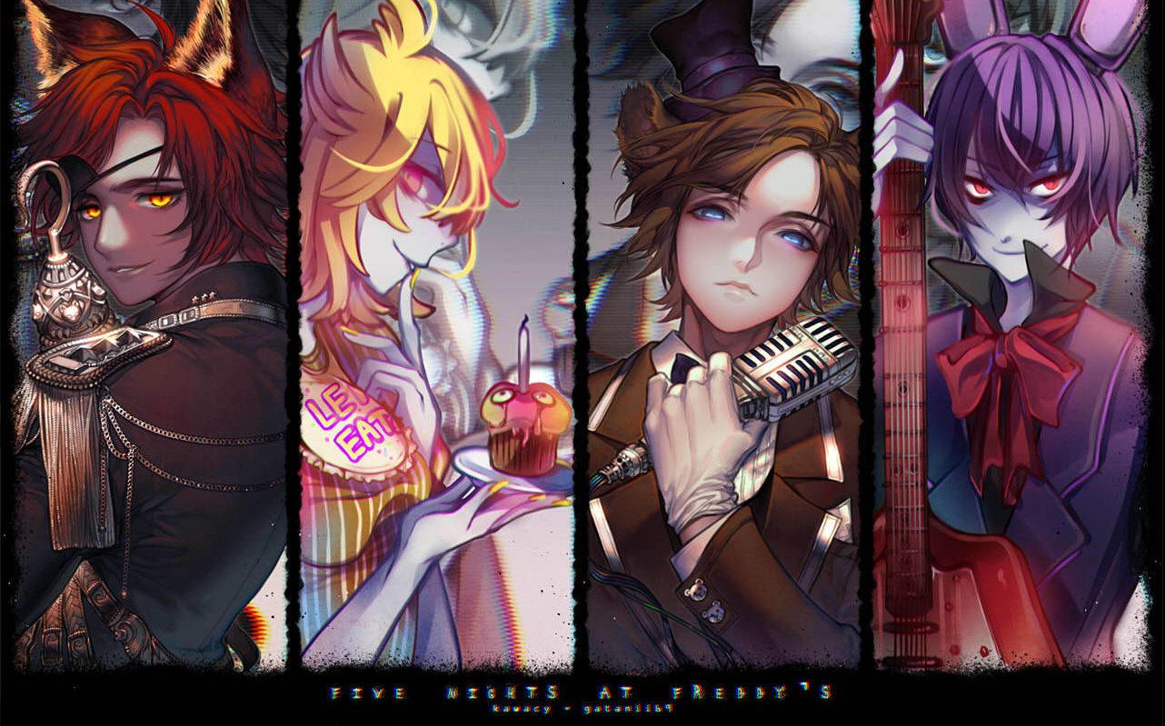 fnaf玩具熊的午夜后宫1不正经的游戏攻略【霍白】第一夜
