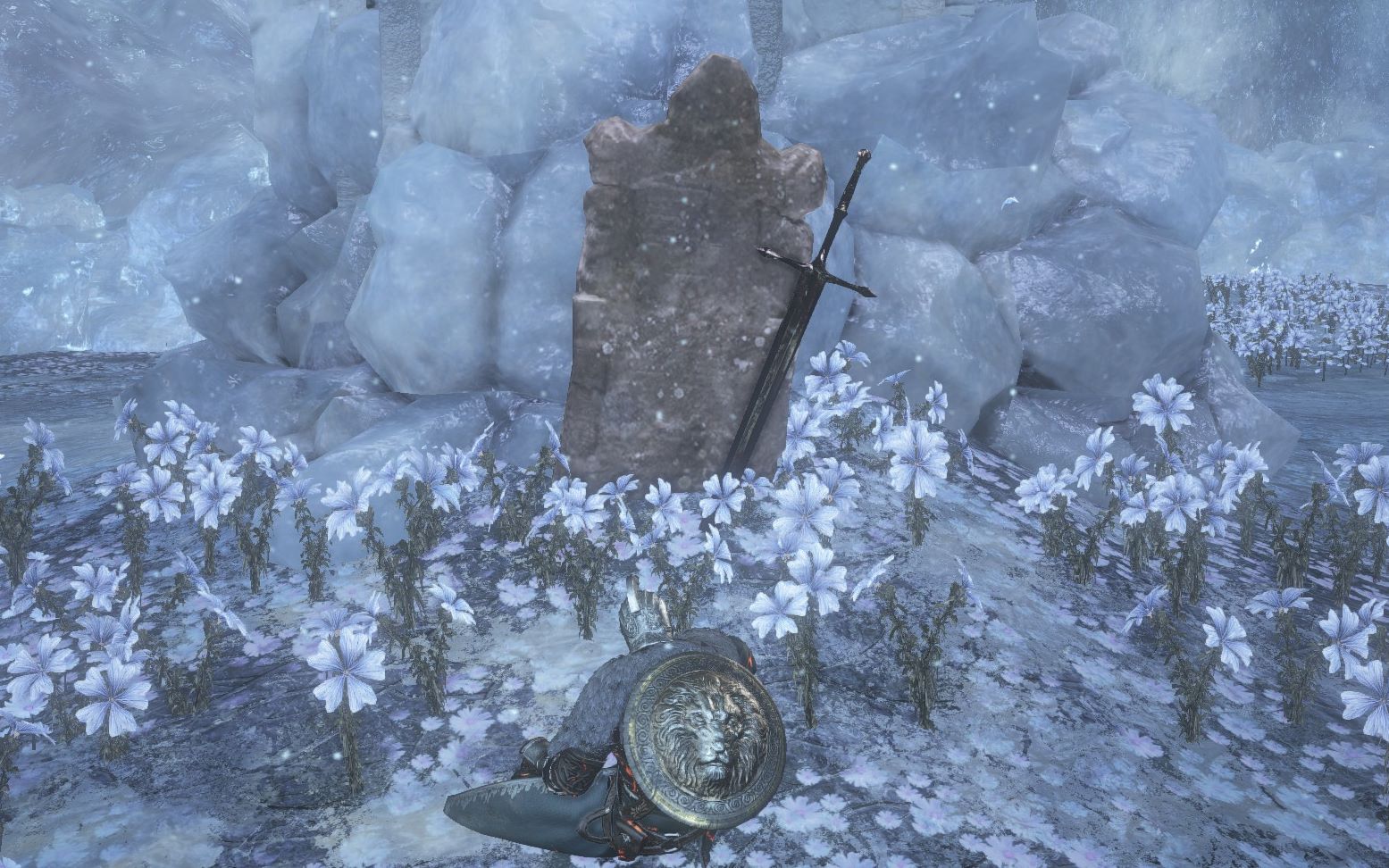 【黑暗之魂3】绘画世界,王者的守墓人