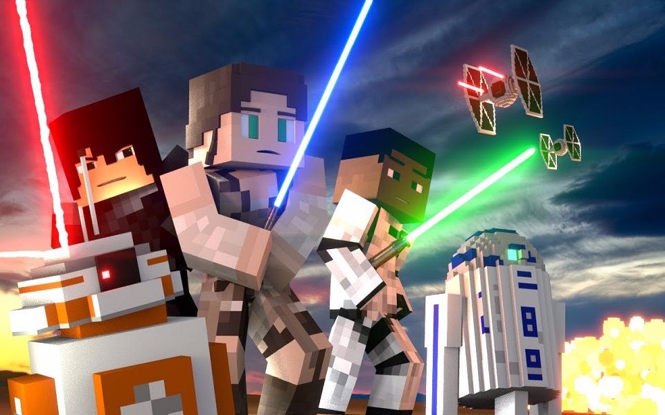 【theatlanticcraft】星球大战:最后的绝地(我的世界版伪电影级预告)