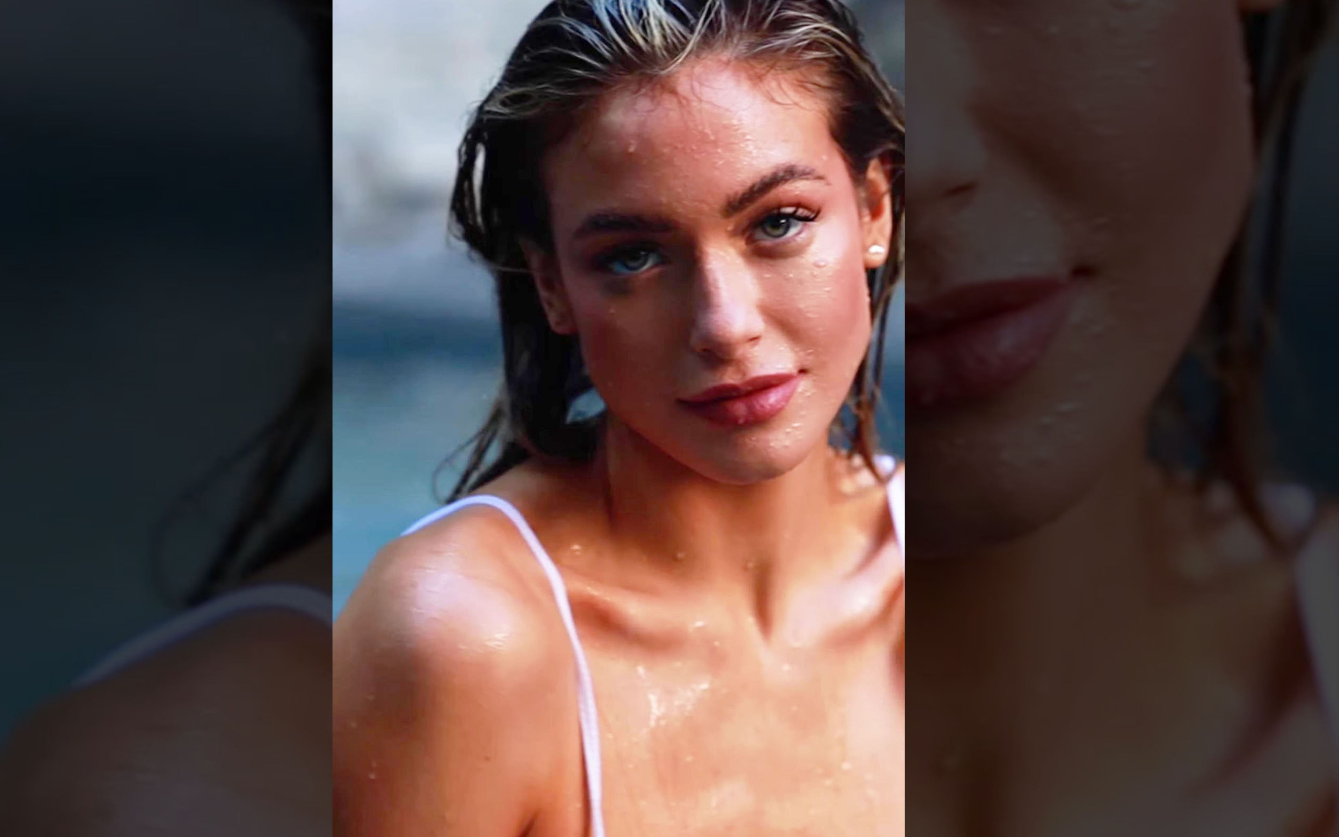 hannahpalmer白色t恤shot