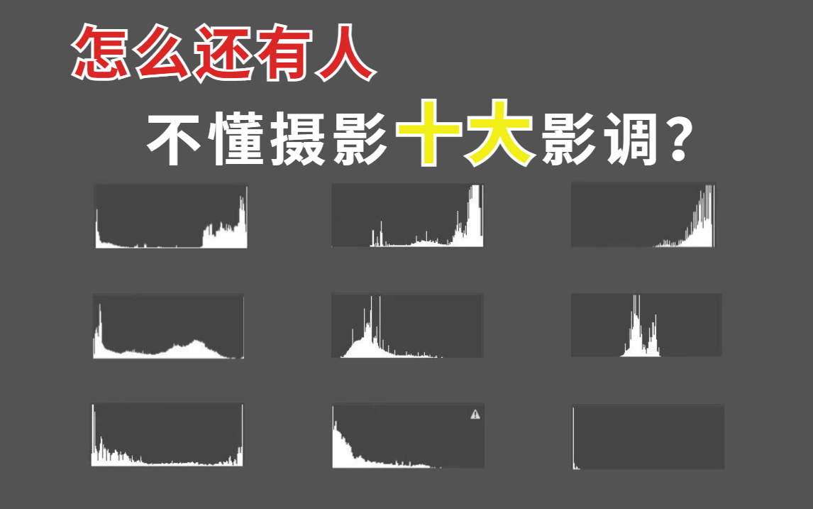 [图]【摄影新手教程】学摄影还不懂十大影调的！进来挨揍